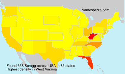 Surname Scragg in USA Surname Scragg in USA