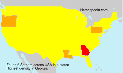 Surname Scream in USA Surname Scream in USA