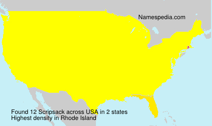 Surname Scripsack in USA Surname Scripsack in USA