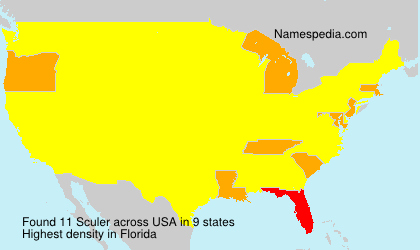 Surname Sculer in USA Surname Sculer in USA