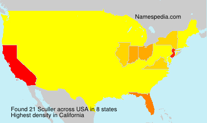 Surname Sculler in USA Surname Sculler in USA