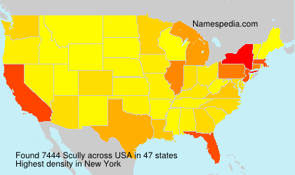 Surname Scully in USA Surname Scully in USA