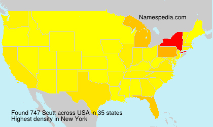 Surname Scutt in USA Surname Scutt in USA