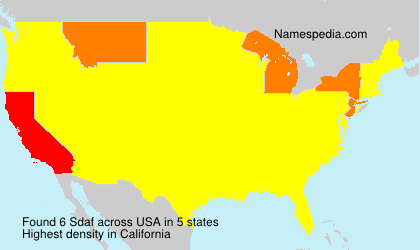 Surname Sdaf in USA Surname Sdaf in USA