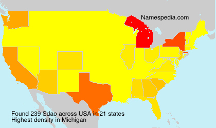Surname Sdao in USA
