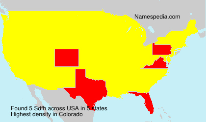 Surname Sdfh in USA Surname Sdfh in USA