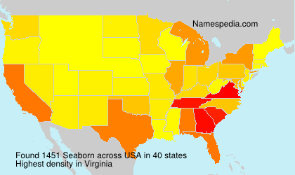 Surname Seaborn in USA Surname Seaborn in USA