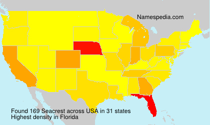 Surname Seacrest in USA Surname Seacrest in USA