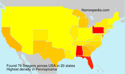 Surname Seagers in USA Surname Seagers in USA