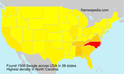 Surname Seagle in USA Surname Seagle in USA