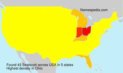 Surname Sealscott in USA Surname Sealscott in USA