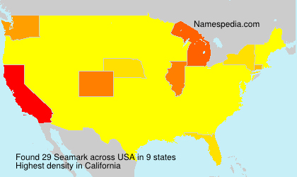 Surname Seamark in USA Surname Seamark in USA