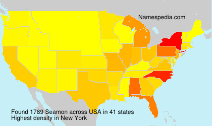 Surname Seamon in USA Surname Seamon in USA