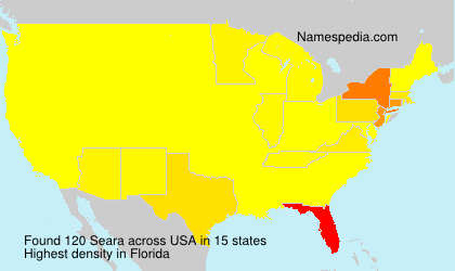 Surname Seara in USA Surname Seara in USA