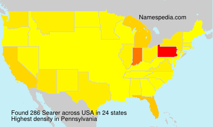 Surname Searer in USA Surname Searer in USA