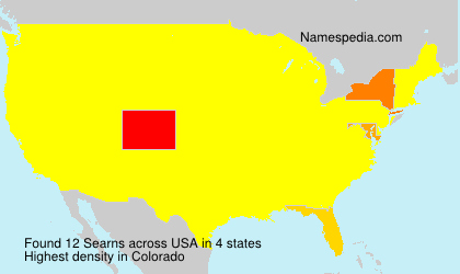 Surname Searns in USA Surname Searns in USA