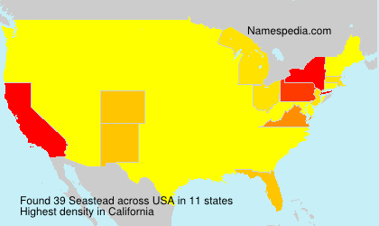 Surname Seastead in USA Surname Seastead in USA