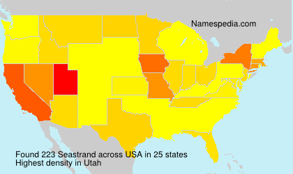 Surname Seastrand in USA Surname Seastrand in USA