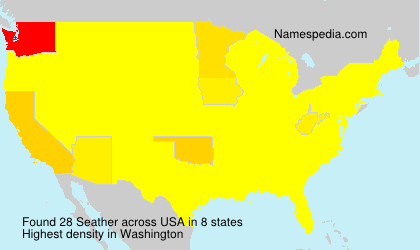 Surname Seather in USA Surname Seather in USA