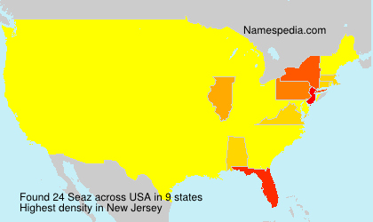 Surname Seaz in USA Surname Seaz in USA