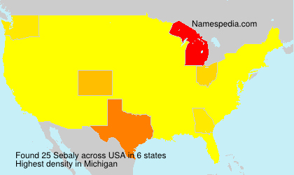 Surname Sebaly in USA Surname Sebaly in USA