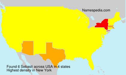 Surname Sebasti in USA Surname Sebasti in USA