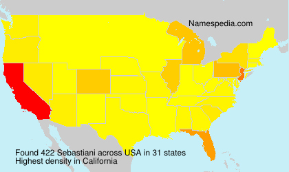 Surname Sebastiani in USA Surname Sebastiani in USA