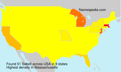 Surname Sebell in USA Surname Sebell in USA