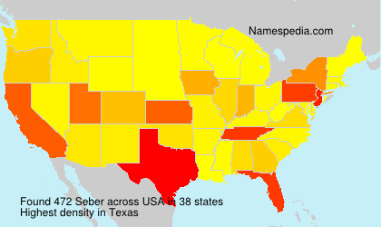 Surname Seber in USA Surname Seber in USA
