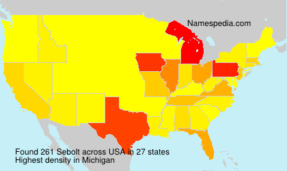 Surname Sebolt in USA Surname Sebolt in USA