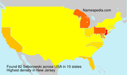 Surname Seborowski in USA Surname Seborowski in USA