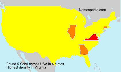 Surname Sebri in USA Surname Sebri in USA