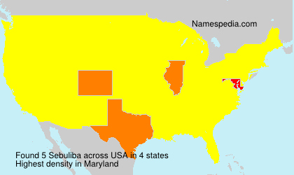 Surname Sebuliba in USA Surname Sebuliba in USA