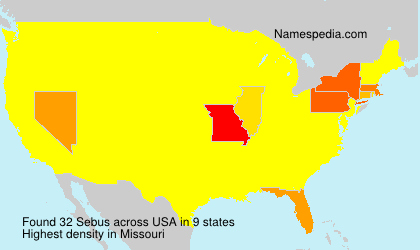 Surname Sebus in USA Surname Sebus in USA