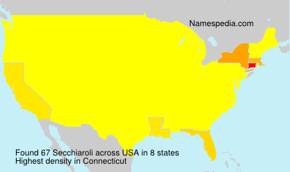 Surname Secchiaroli in USA Surname Secchiaroli in USA