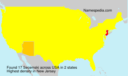 Surname Secemski in USA Surname Secemski in USA