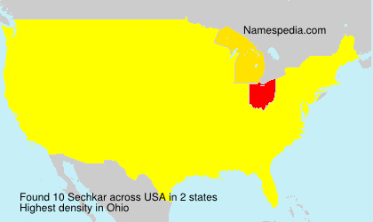 Surname Sechkar in USA Surname Sechkar in USA
