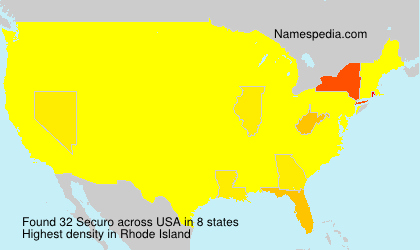 Surname Securo in USA Surname Securo in USA