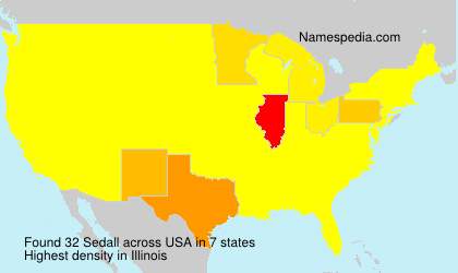 Surname Sedall in USA Surname Sedall in USA