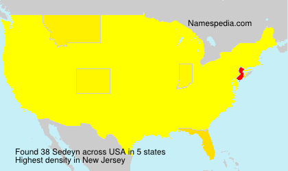 Surname Sedeyn in USA Surname Sedeyn in USA