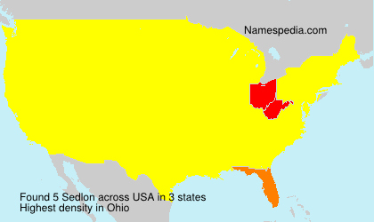 Surname Sedlon in USA Surname Sedlon in USA