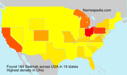 Surname Sedmak in USA Surname Sedmak in USA