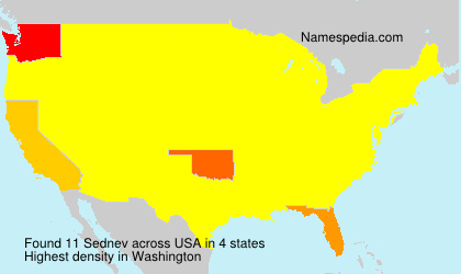 Surname Sednev in USA Surname Sednev in USA