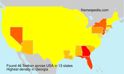 Surname Sedran in USA Surname Sedran in USA