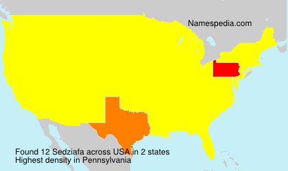 Surname Sedziafa in USA Surname Sedziafa in USA