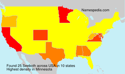 Surname Seeboth in USA Surname Seeboth in USA