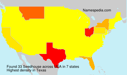 Surname Seedhouse in USA Surname Seedhouse in USA