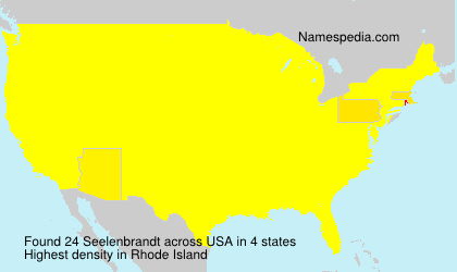 Surname Seelenbrandt in USA Surname Seelenbrandt in USA