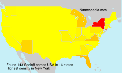 Surname Seeloff in USA Surname Seeloff in USA