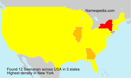Surname Seenarain in USA Surname Seenarain in USA